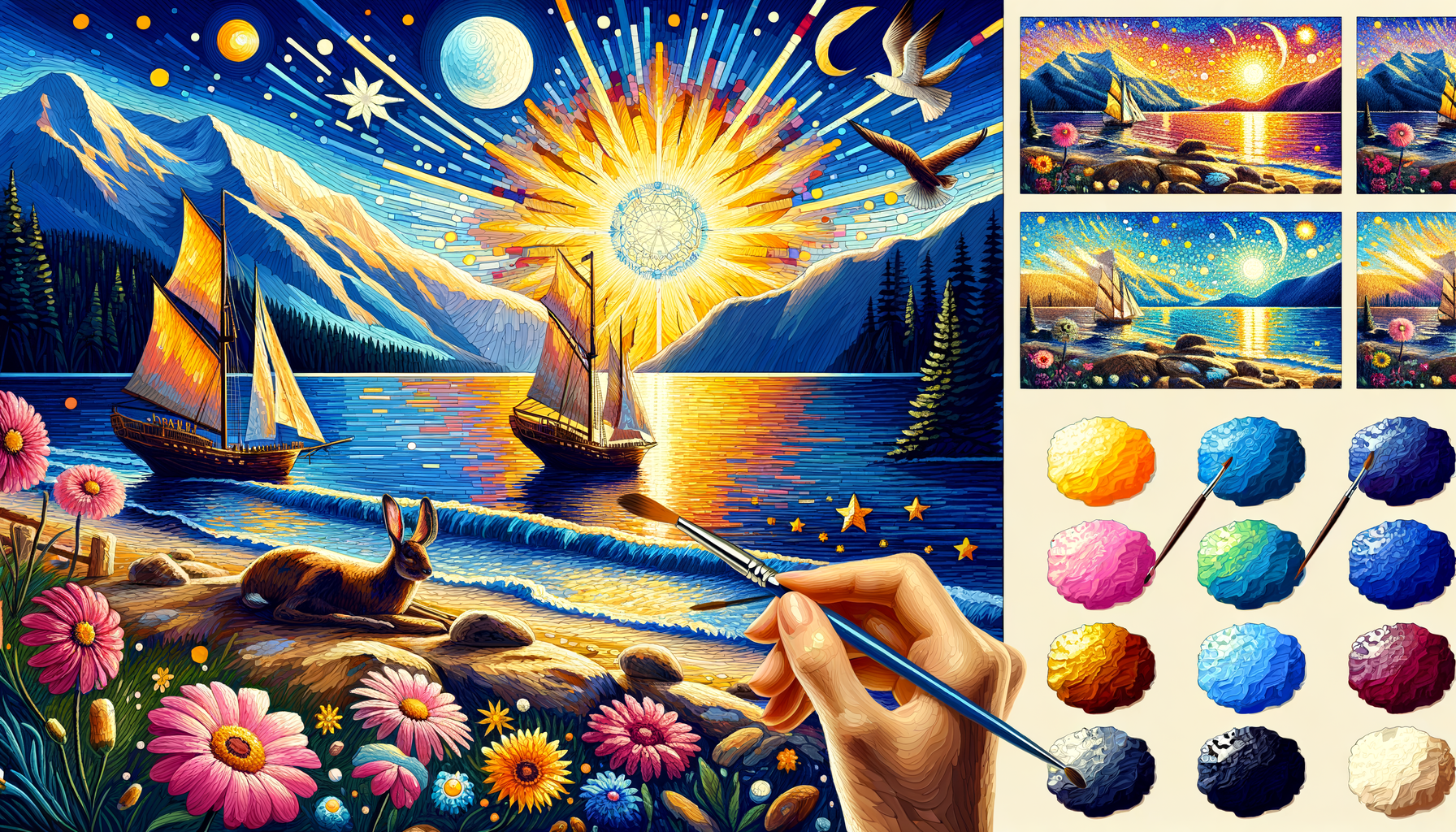 Створіть свою унікальну картину за номерами з фото: покроковий посібник для початківців!