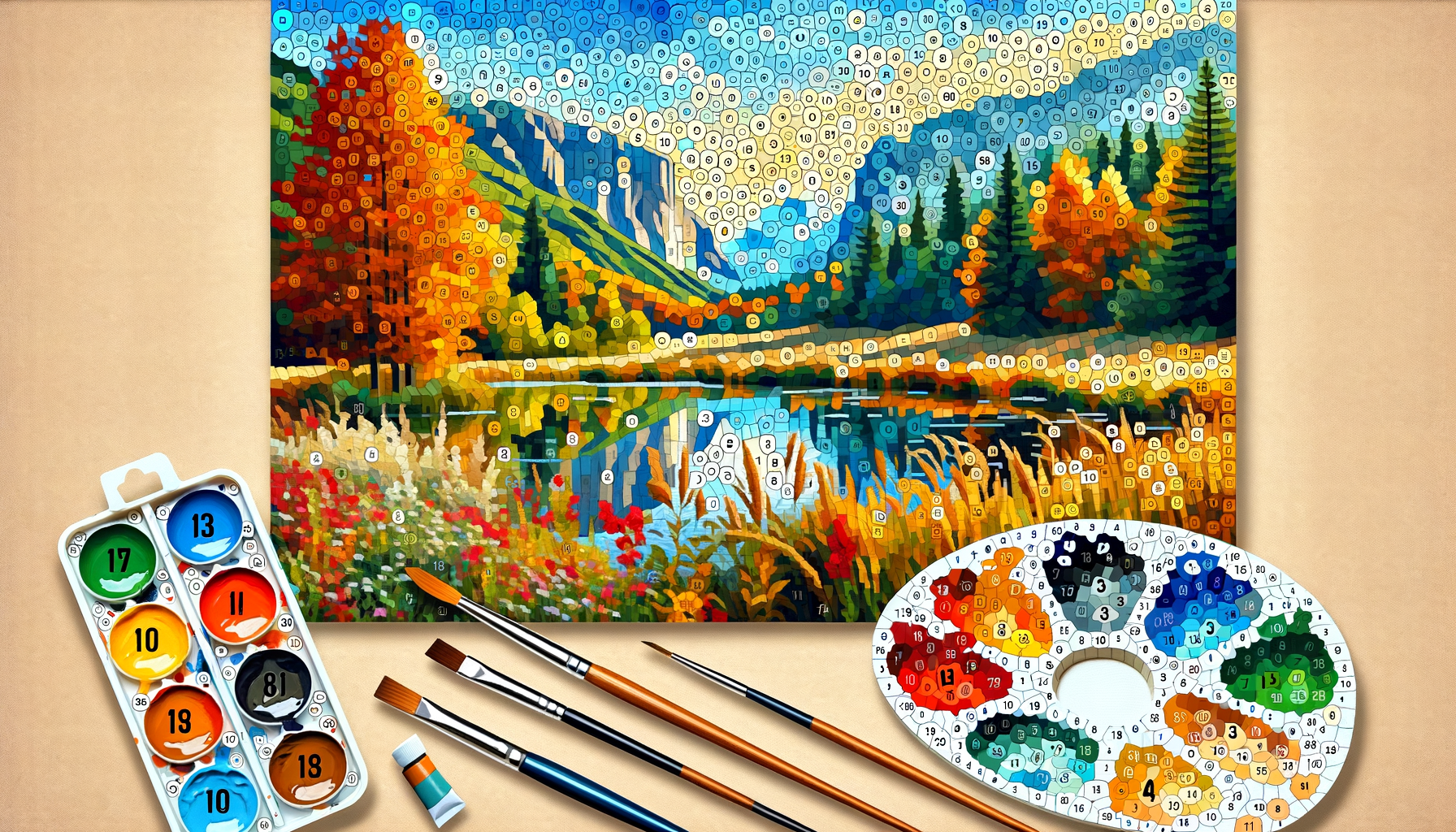 Створіть унікальну картину за номерами з фото: покроковий посібник для творчих натур!