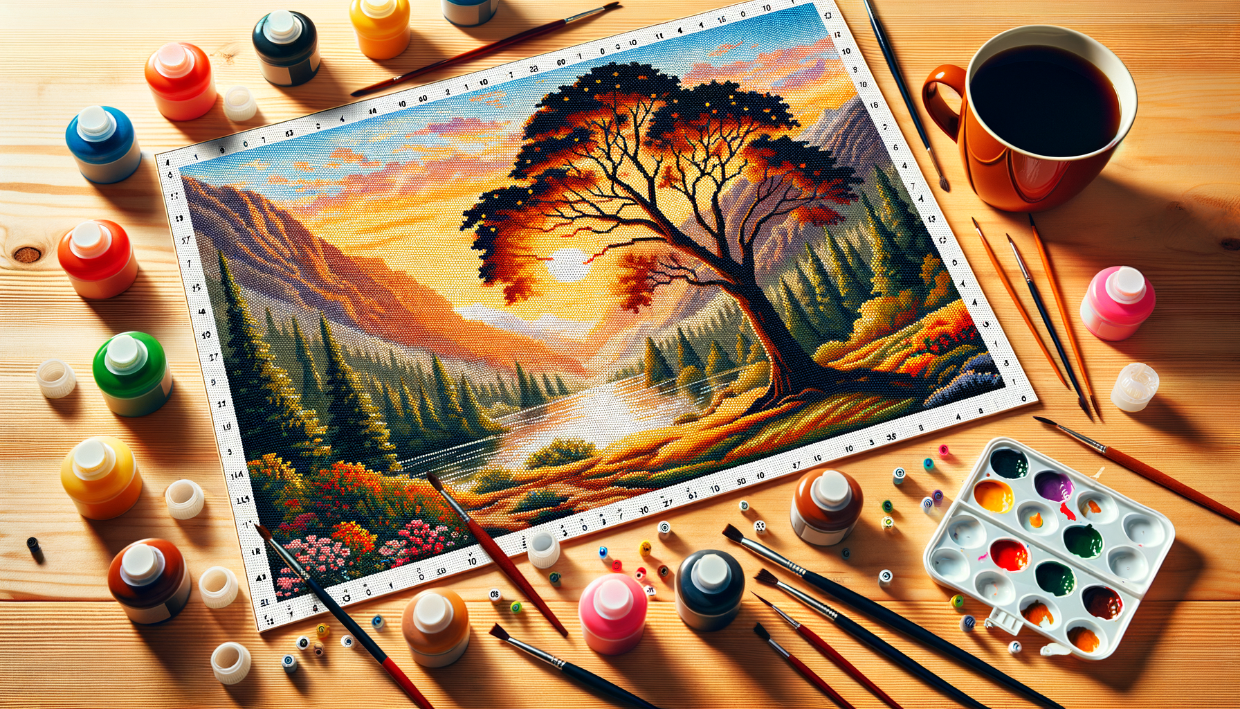 Створіть шедевр: покроковий посібник по створенню картини за номерами з вашого улюбленого фото